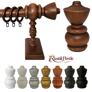 Hünkar Rustik Perde Başlığı